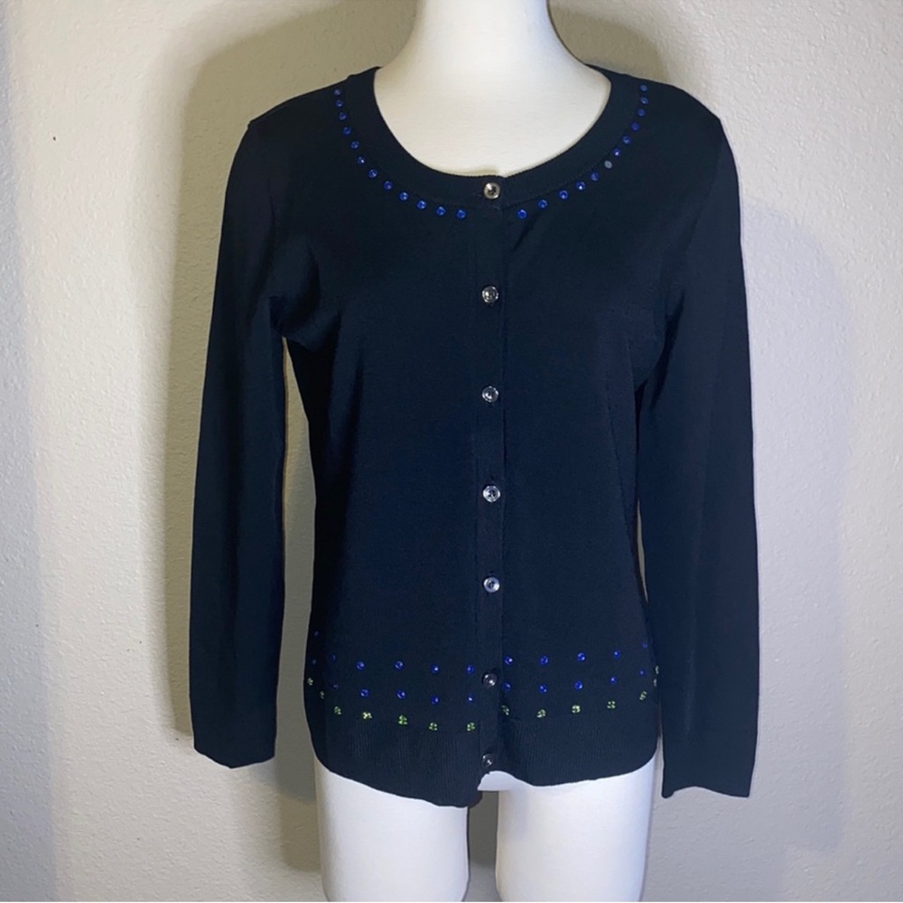 Yarns & Stitches sweater size M color: Black NWT